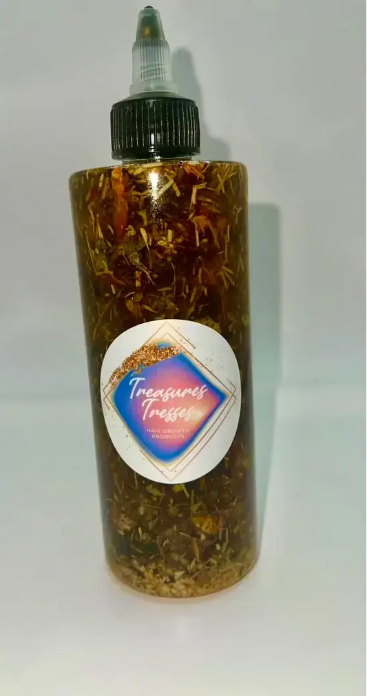 Herbal Hair Growth Oil (Maximum Strength) - treasurestresses